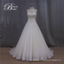 Vestido de novia de diseño de calidad